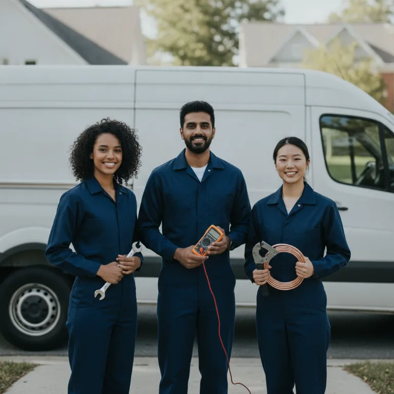HVAC team in Chicoutimi